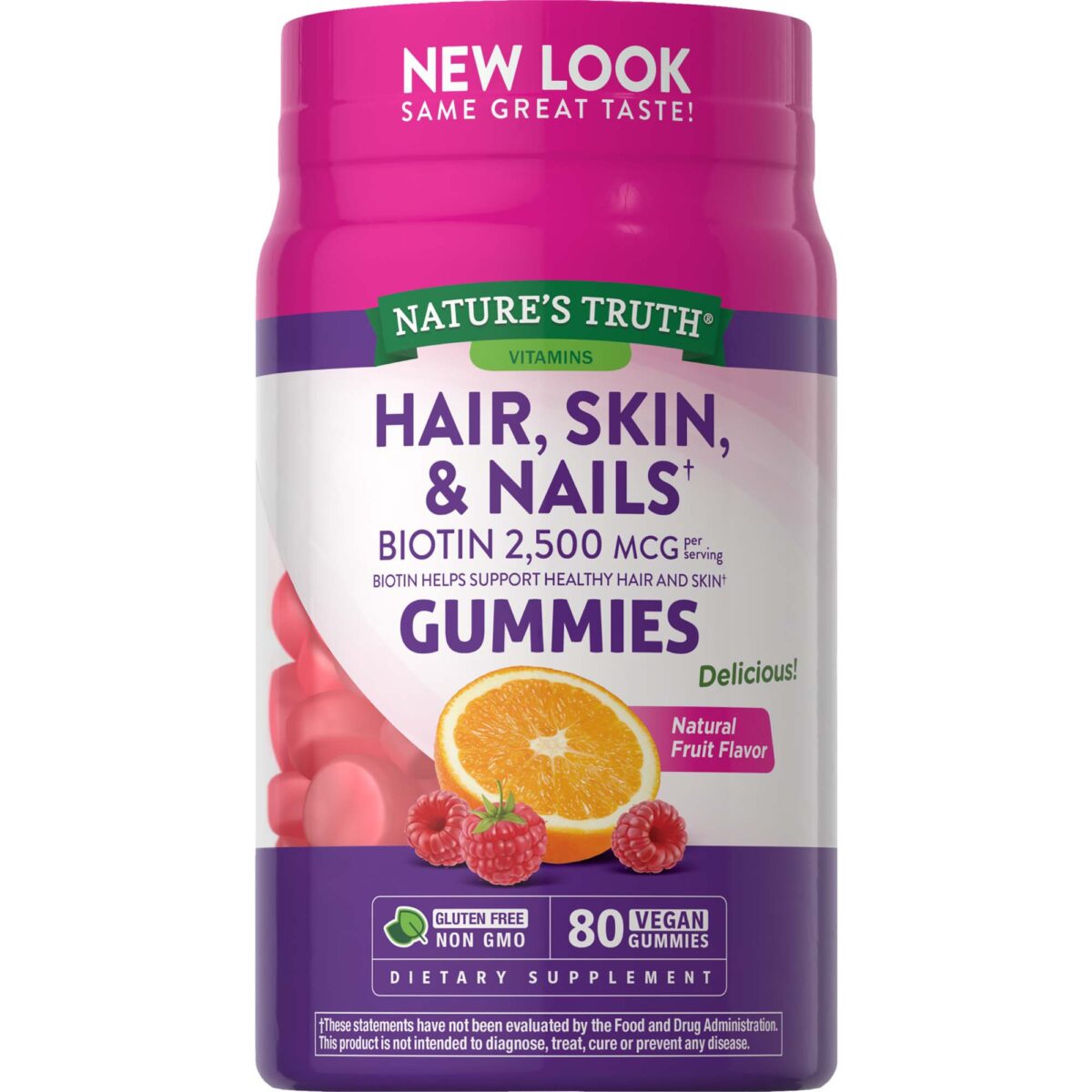 Nature's Truth - Hair, skin & nails biotin gummies - Image 1