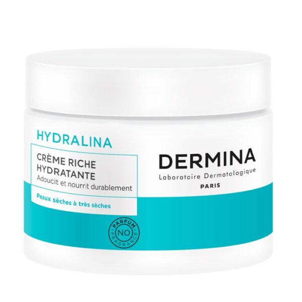 Dermina - Hydralina creme riche hydratante