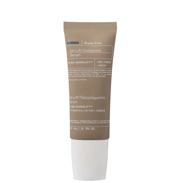 Korres - Black pine up-lift contouring serum for jaws, cheeks and necks