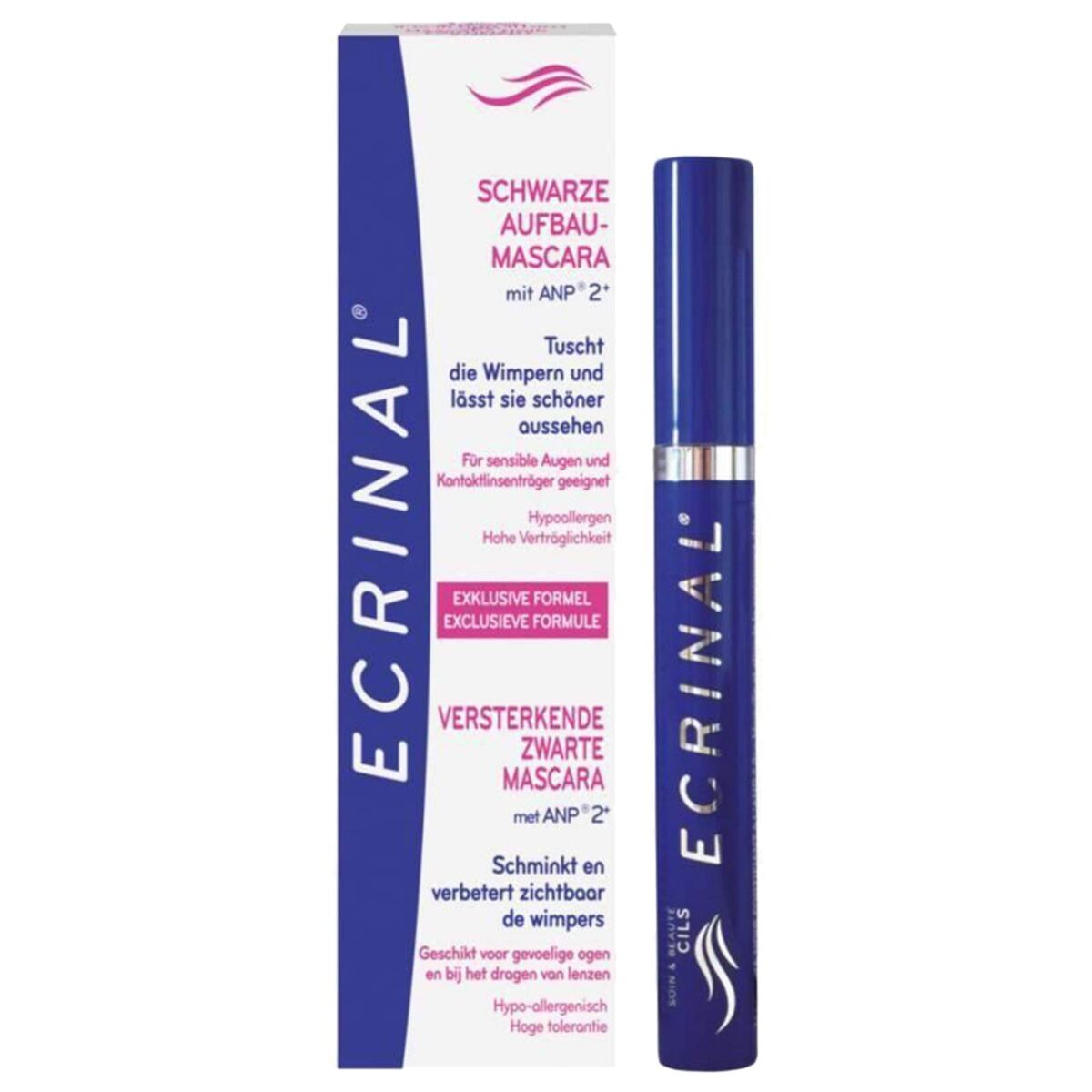 Ecrinal - Fortifying black mascara with ANP 2 (Buy 1 get 1 free) - Image 1